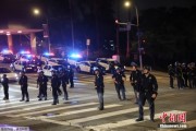 邯郸约200名海军陆战队士兵进驻洛杉矶 开始执行警戒守卫任务